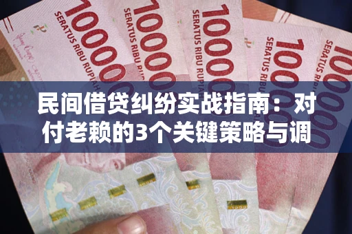 济南民间借贷纠纷实战指南：对付老赖的3个关键策略与调解盲区解析