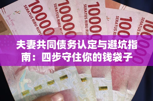 济南夫妻共同债务认定与避坑指南：四步守住你的钱袋子