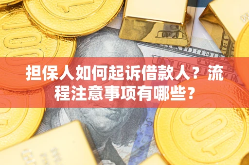 济南担保人如何起诉借款人？流程注意事项有哪些？